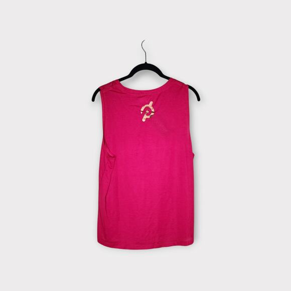 NEW Spiritual Gangster x Peloton Pink Bring Your Spirit Muscle Tank Women’s XL - Picture 7 of 7